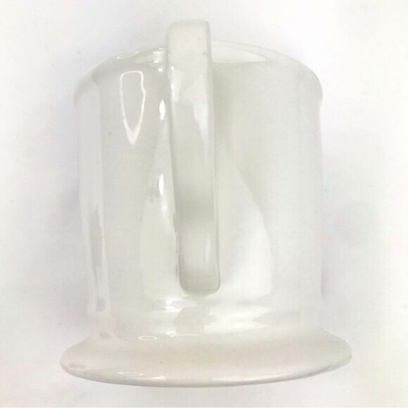 Anthropologie White Monogram K Pedestal Mug - Picture 8 of 12